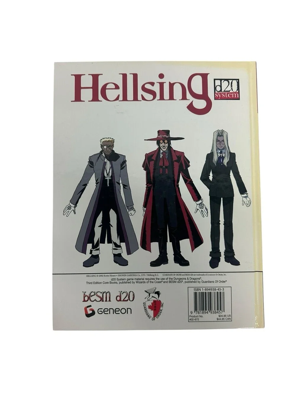 N/A hellsing d20